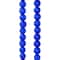 12 Packs: 34 ct. (408 total) Cobalt Blue Cat's Eye Glass Round Beads, 8mm by Bead Landing™